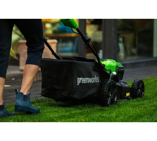 Газонокосилка Greenworks GD40LM46SP 2506807UB (с 1-им АКБ 4 Ah)