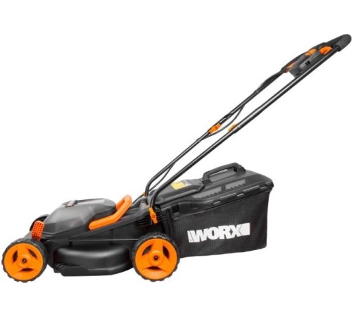 Колёсная газонокосилка Worx WG779E (с 2-мя АКБ)