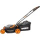 Колёсная газонокосилка Worx WG779E (с 2-мя АКБ)