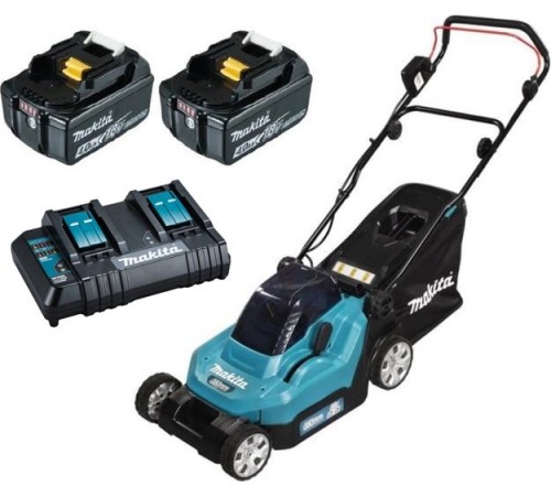 Газонокосилка Makita DLM382CM2 (с 2-мя АКБ)