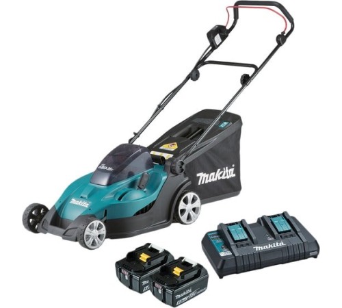 Колёсная газонокосилка Makita DLM431PT2 (с 2-мя АКБ)