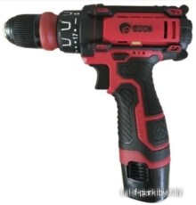 Дрель-шуруповерт Edon AD-12AUN (с 2-мя АКБ, кейс)