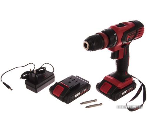 Дрель-шуруповерт Edon AD-18CUN (с 2-мя АКБ, кейс)