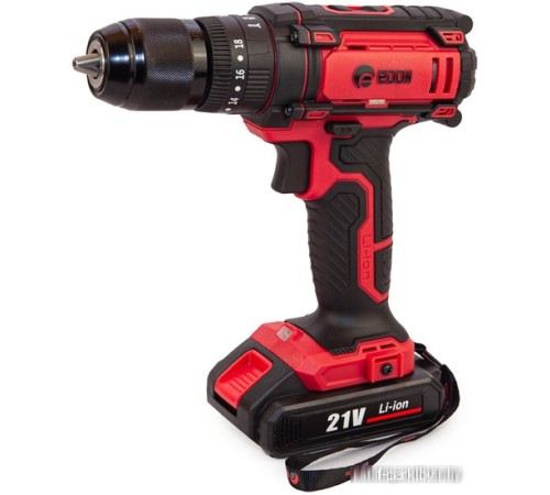 Дрель-шуруповерт Edon AD-21AP (с 2-мя АКБ, кейс)