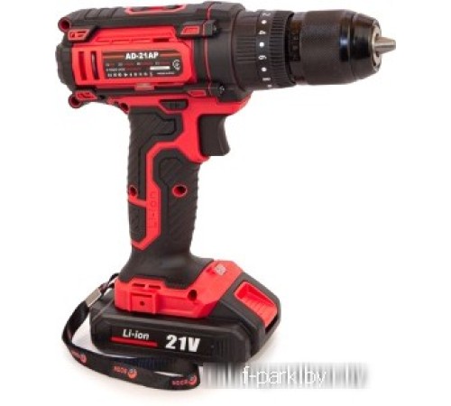 Дрель-шуруповерт Edon AD-21AP (с 2-мя АКБ, кейс)