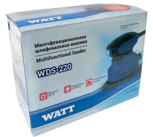 Виброшлифмашина WATT WDS-220 4.220.140.00