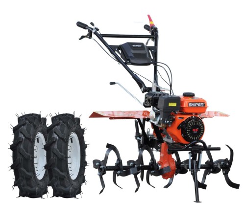 Мотокультиватор  Skiper SP-850S с колесами 4.00-10