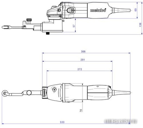 Ленточная шлифмашина Metabo BFE 9-20 Set 602244500