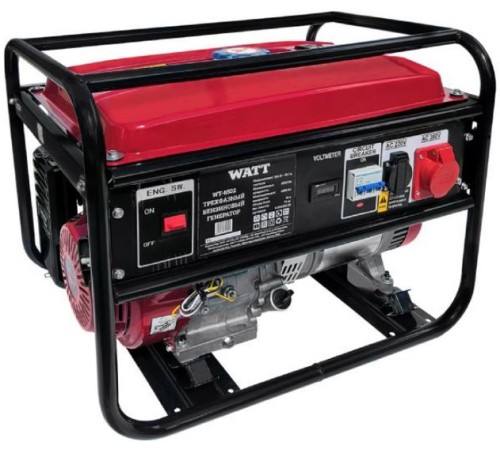 Генератор бензиновый WATT WT-6502