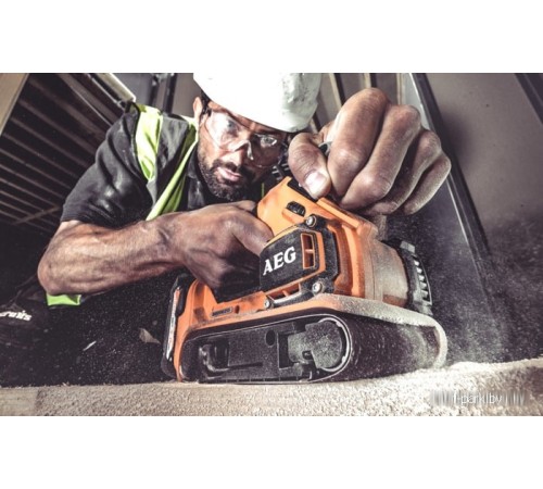 Ленточная шлифмашина AEG BHBS 18-75BL 4935459582 (без АКБ)