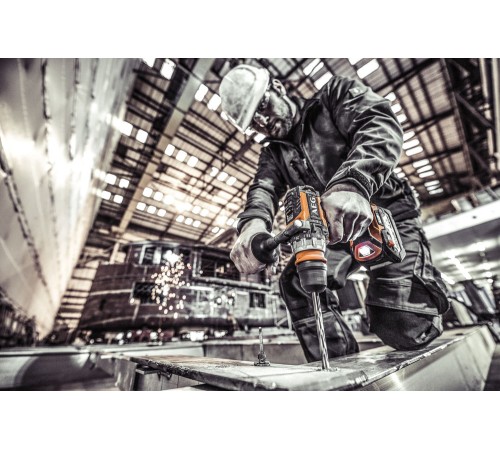 Ударная дрель-шуруповерт AEG Powertools BSB 18 CBL - 0 [4935451082]