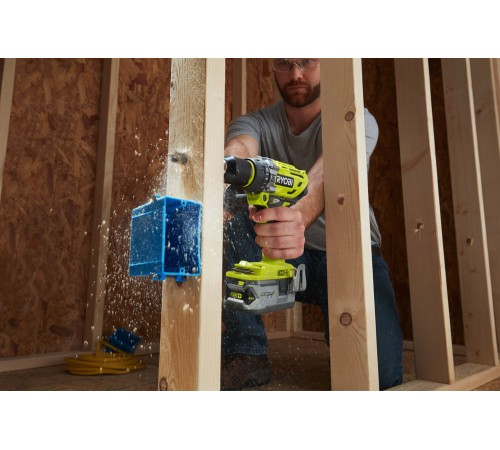 Дрель-шуруповерт Ryobi R18PD7-0 5133003941 (без АКБ)