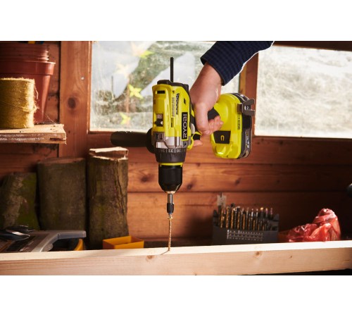 Дрель-шуруповерт Ryobi R18PD7-0 5133003941 (без АКБ)