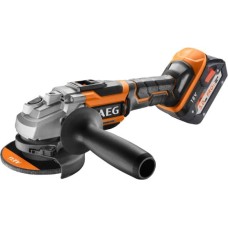 Угловая шлифмашина AEG Powertools BEWS 18-125BL-502C 4935464417 (с 2-мя АКБ, кейс)