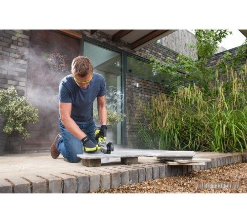 Угловая шлифмашина Ryobi R18AG7-0