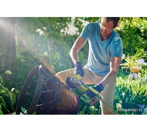 Угловая шлифмашина Ryobi R18AG7-0