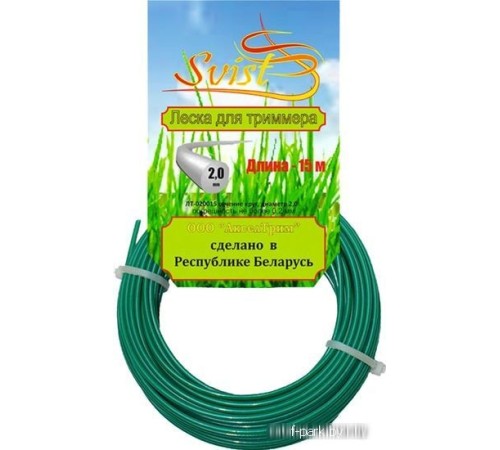 Леска для триммера Svist ЛТ-020015 2мм (15м, круг)
