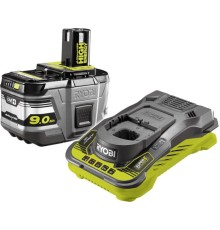 Комплект Аккумулятор Ryobi RC18150-190 18 В 9 Ач с ЗУ