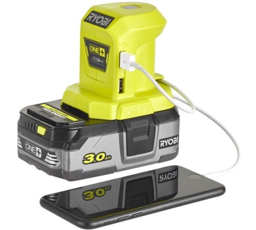 Зарядное устройство Ryobi R18USB-0 ONE+ 18 В без АКБ
