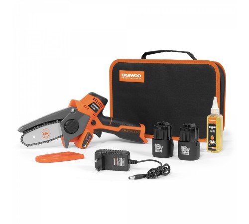 Аккумуляторная пила Daewoo Power DACS 416Li Set (с 2-мя АКБ)