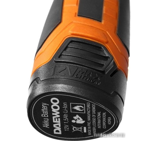 Дрель-шуруповерт Daewoo Power DAA 1220Li (с 2-мя АКБ)