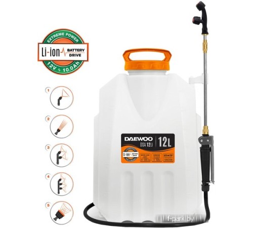Аккумуляторный опрыскиватель Daewoo Power DSA 12Li