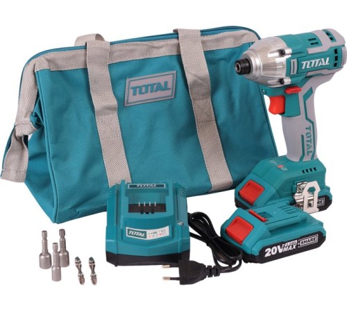 Винтоверт Total TIRLI2002 (с 2-мя АКБ, сумка)