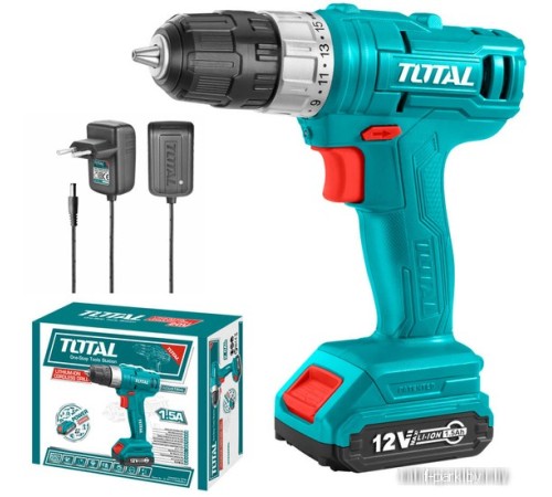 Дрель-шуруповерт Total TDLI1211 (с 1-им АКБ)