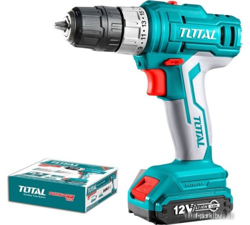 Дрель-шуруповерт Total TDLI1221 (с 1-им АКБ)