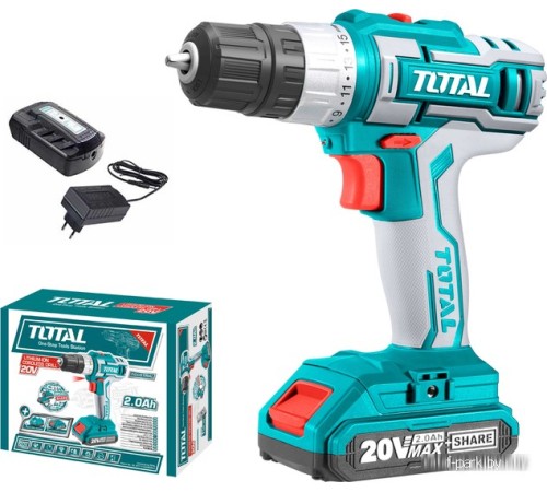Дрель-шуруповерт Total TDLI20024 (с 1-им АКБ)