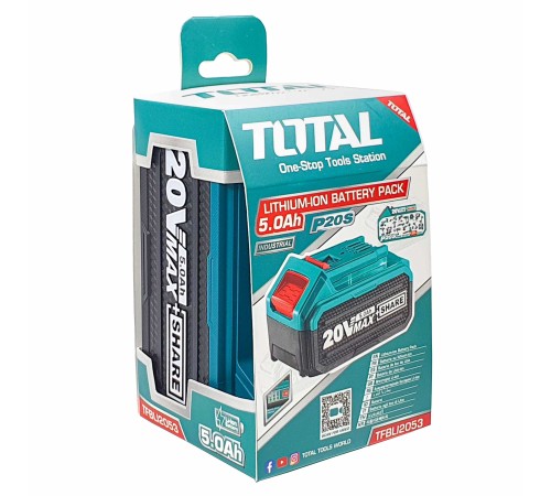 Аккумулятор Total TFBLI2053 20 В 5 Ач
