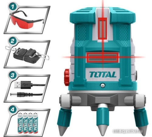 Лазерный нивелир Total TLL306505