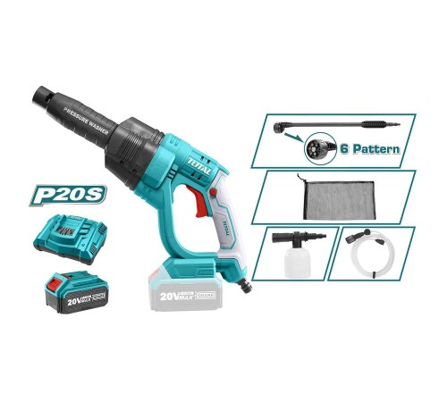 Мойка высокого давления Total TPWLI20084 (с 1-им АКБ)