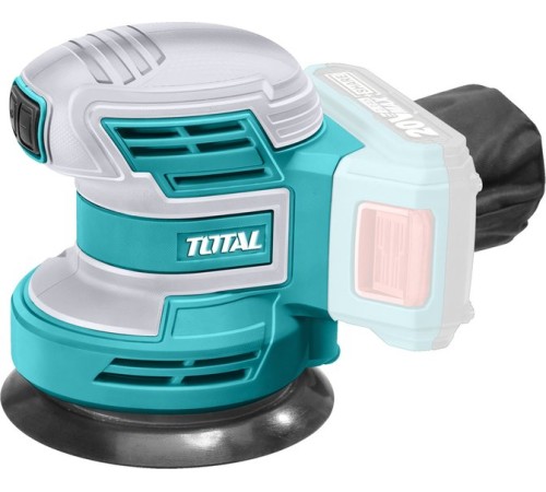 Эксцентриковая шлифмашина Total TROSLI2001 (без АКБ)