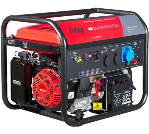 Генератор бензиновый FUBAG BS 8500 A ES DUPLEX