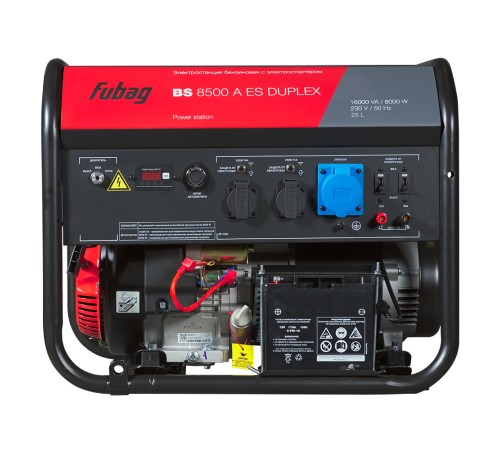 Генератор бензиновый FUBAG BS 8500 A ES DUPLEX