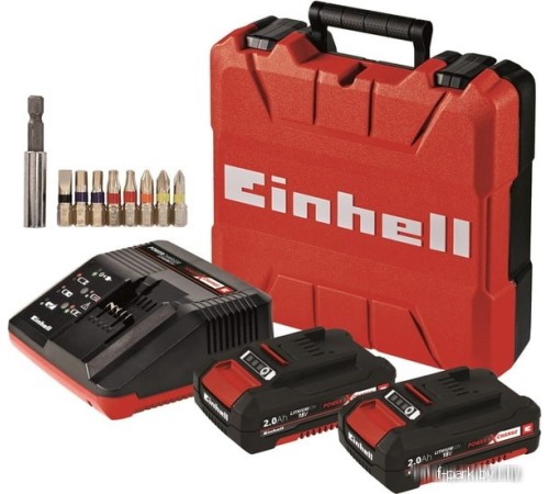 Дрель-шуруповерт Einhell TE-CD 18/40 Li 4513910 (с 2-мя АКБ, кейс)
