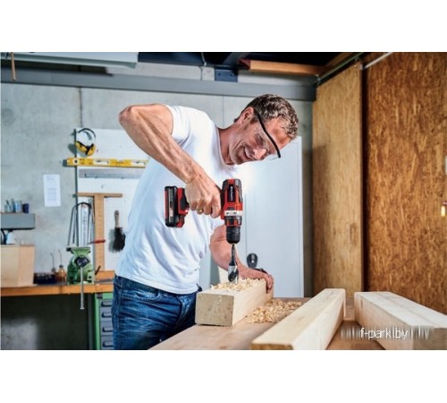 Дрель-шуруповерт Einhell TE-CD 18/40-1 Li 4513939 (с 2-мя АКБ, кейс)