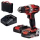 Дрель-шуруповерт Einhell TE-CD 18/40-1 Li 4513939 (с 2-мя АКБ, кейс)