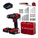 Ударная дрель-шуруповерт Einhell TE-CD 18/40 Li-i +64 4513992 (с 2-мя АКБ, кейс)