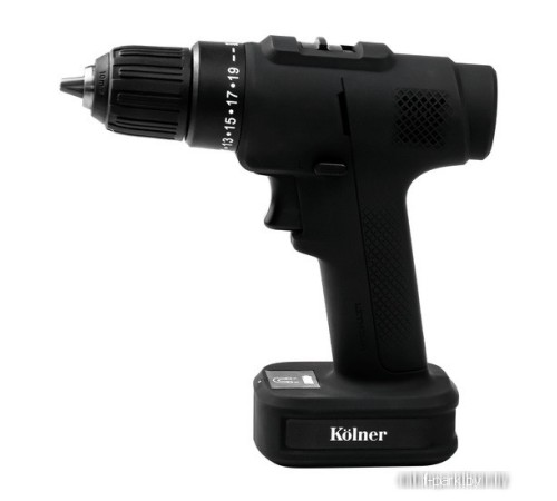 Дрель-шуруповерт Kolner KCD 12/2BL Anthracite (с 1-им АКБ, оснастка, кейс)