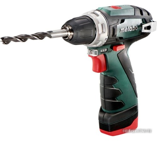 Дрель-шуруповерт Metabo PowerMaxx BS 600984000 (с 2-мя АКБ)