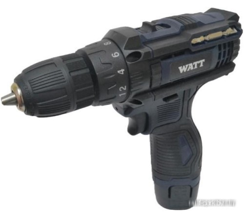 Дрель-шуруповерт WATT WAS-12Li 1.012.025.21 (с 2-мя АКБ, кейс)
