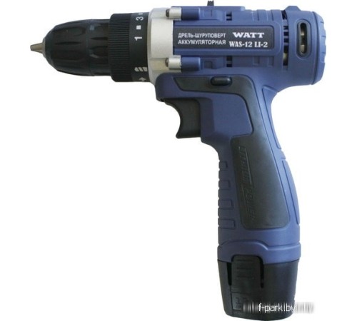 Дрель-шуруповерт WATT WAS-12 Li-2 101202712 (с 2мя АКБ)