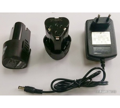 Дрель-шуруповерт WATT WAS-12 Li-2 101202712 (с 2мя АКБ)