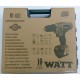 Дрель-шуруповерт WATT WAS-14 Li-2 101402912 (с 2мя АКБ 2 а*ч)