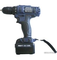 Дрель-шуруповерт WATT WAS-18 Li-2 101803112 (с кейсом)