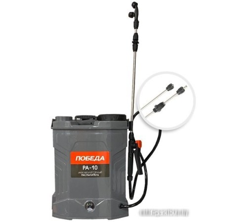 Аккумуляторный опрыскиватель Победа РА-10 40167