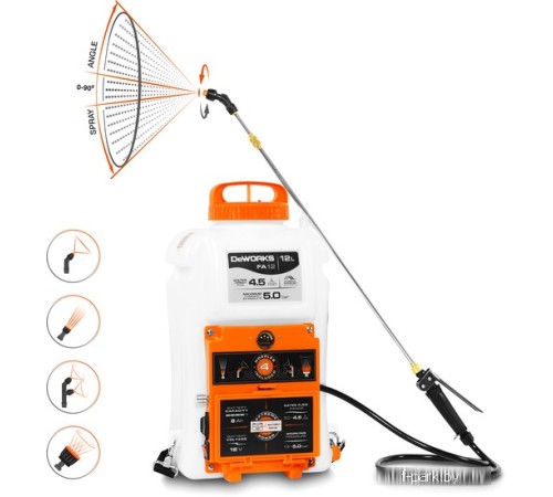 Аккумуляторный опрыскиватель DeWORKS FA 12