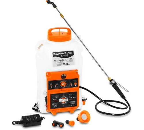Аккумуляторный опрыскиватель DeWORKS FA 12